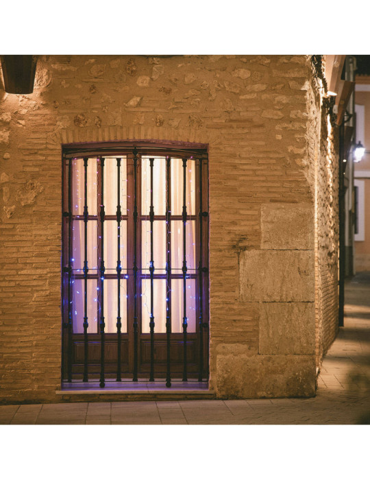 Rideau de Guirlande LED Extérieur avec Piles 1m Centauro