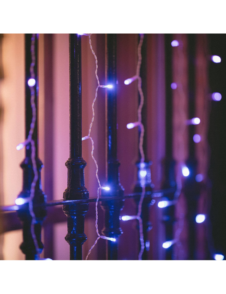 Rideau de Guirlande LED Extérieur avec Piles 1m Centauro