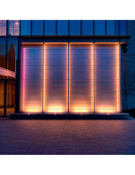 Linéaire Wallwasher LED RGB 18W IP65 50cm