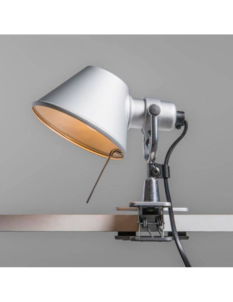 Lampe Murale LED Tolomeo Micro avec Pince ARTEMIDE
