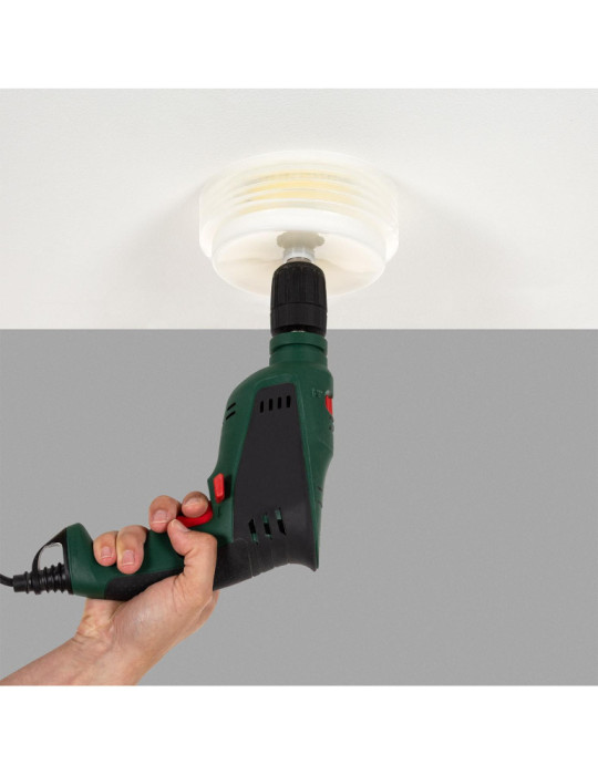 Couronne Perforante pour Downlight avec Ramasse-Poussière Différents Diamètres