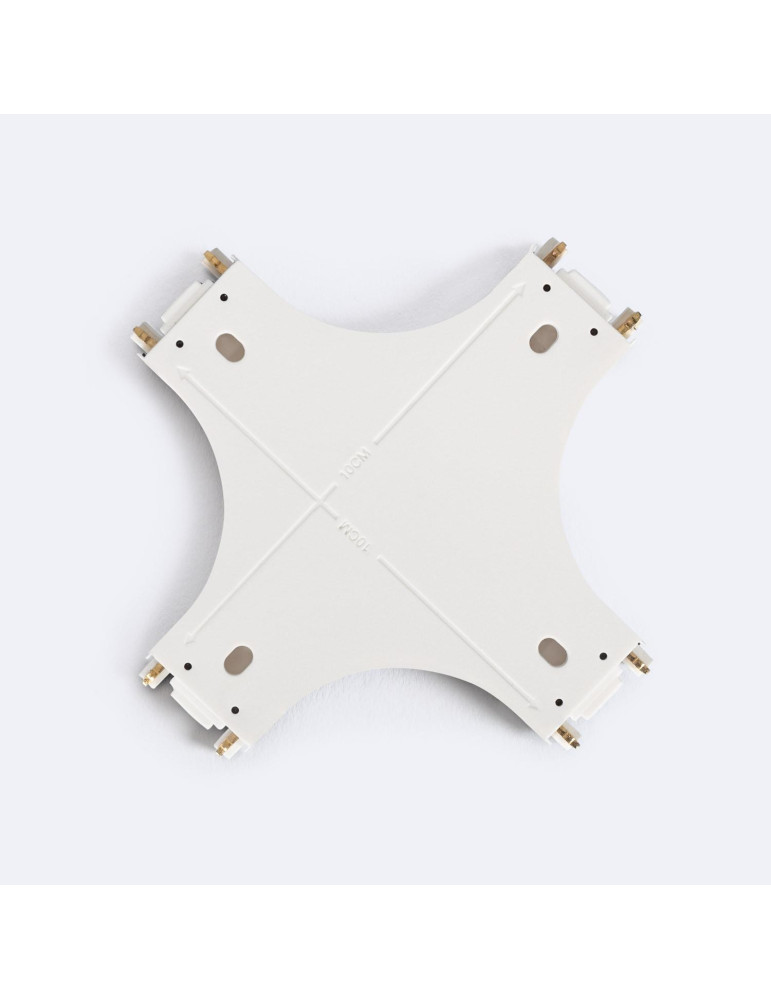 Connecteur Type X pour Rail Magnétique SuperSlim 25mm En Saillie 48V