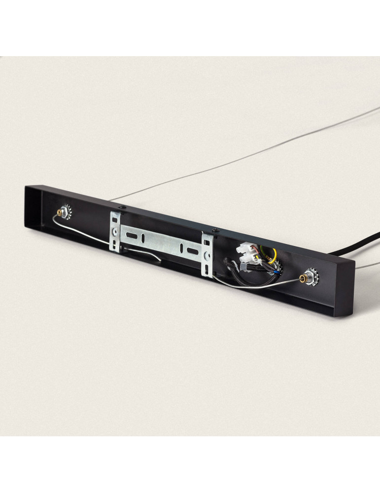 Suspension Métal et Verre Wassily 8 Spots