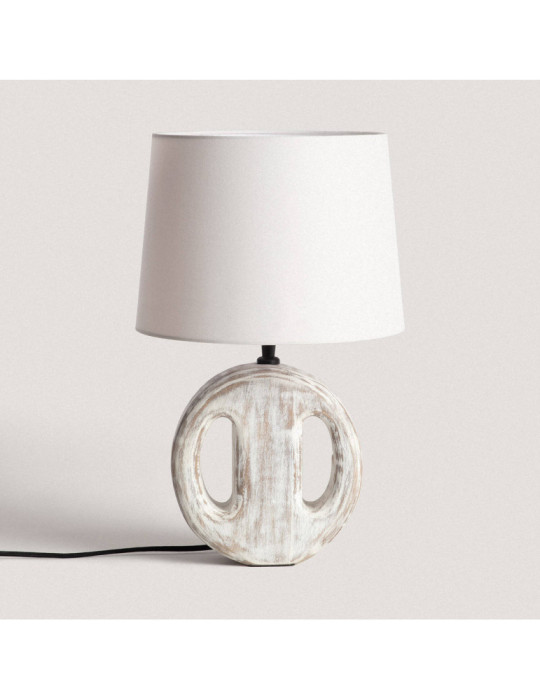 Lampe à Poser en bois Chandra ILUZZIA