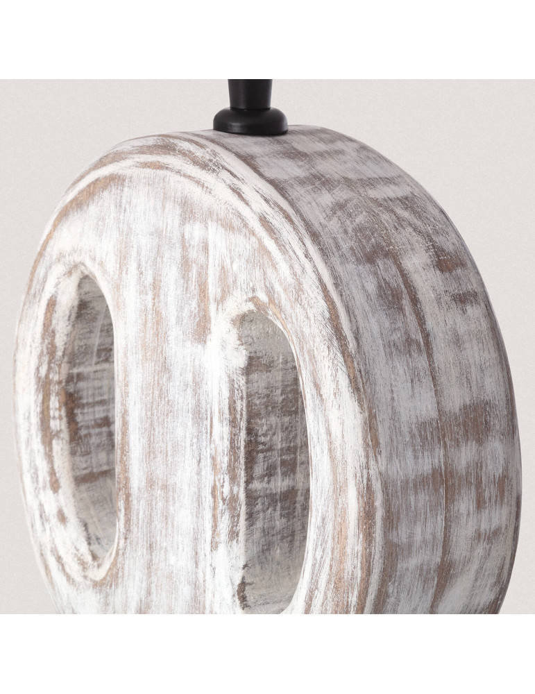 Lampe à Poser en bois Chandra ILUZZIA