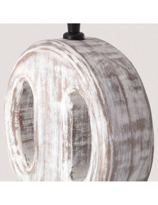 Lampe à Poser en bois Chandra ILUZZIA