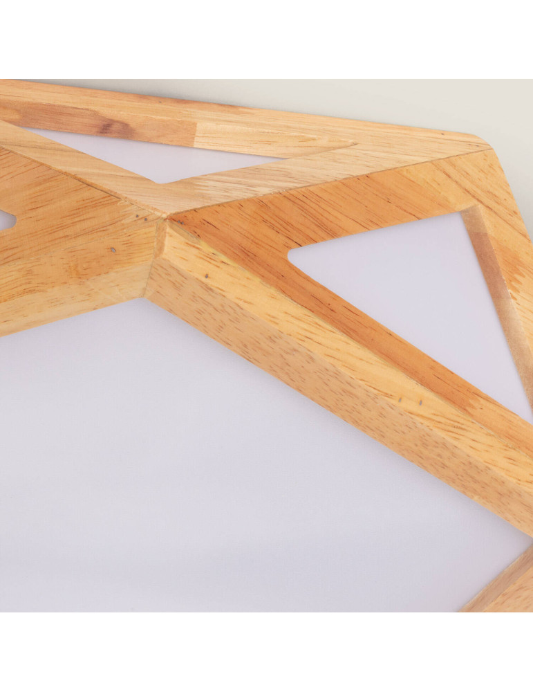 Plafonnier LED Bois CCT Sélectionnable Altigen 20W