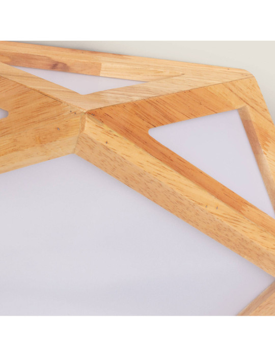 Plafonnier LED Bois CCT Sélectionnable Altigen 20W