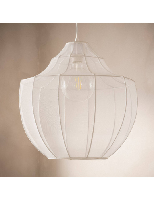 Suspension Métal et Tissu Ayla