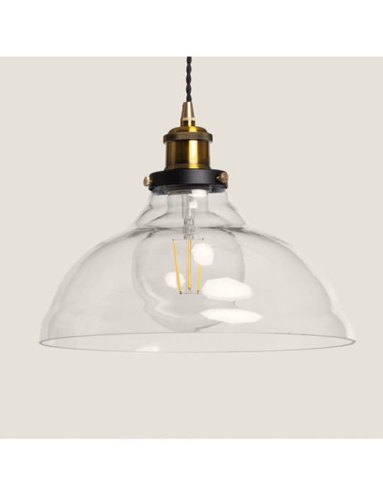 Suspension Métal et Verre Springsteen