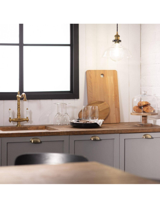 Suspension Métal et Verre Springsteen