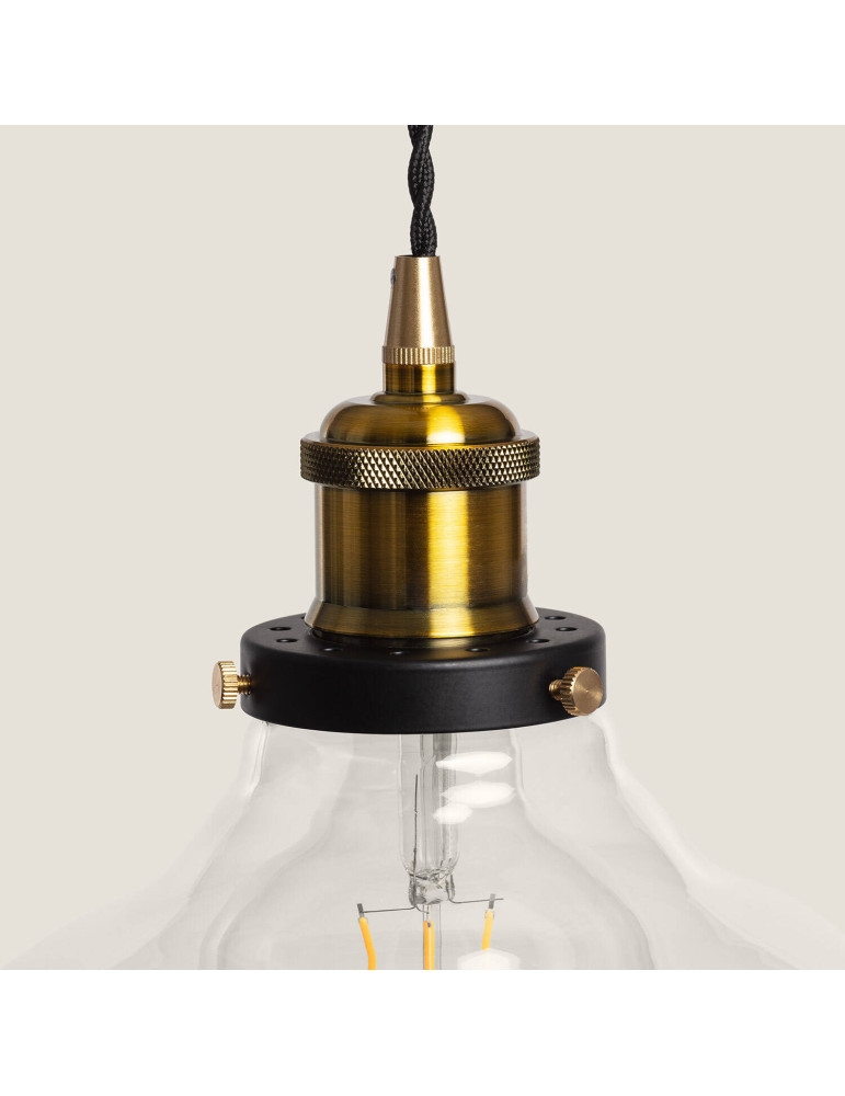 Suspension Métal et Verre Springsteen