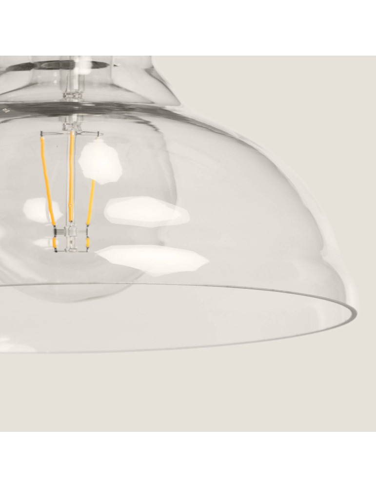 Suspension Métal et Verre Springsteen