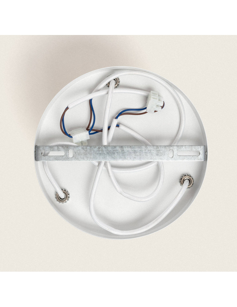 Suspension Papier Tressé Trilla 3 Spots