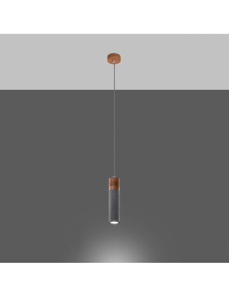 Suspension Béton  Zane 1 SOLLUX