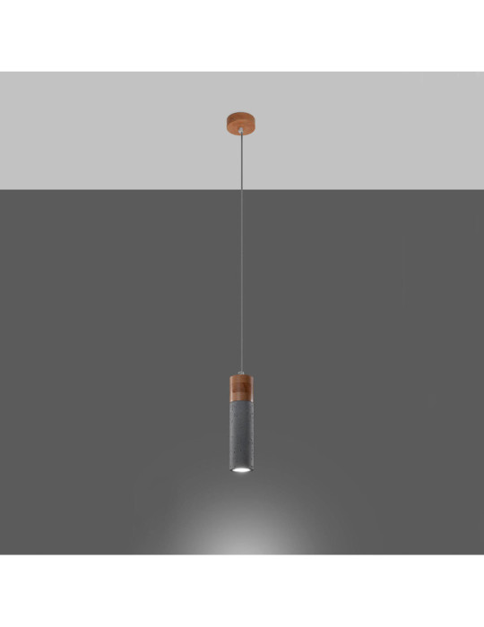 Suspension Béton  Zane 1 SOLLUX