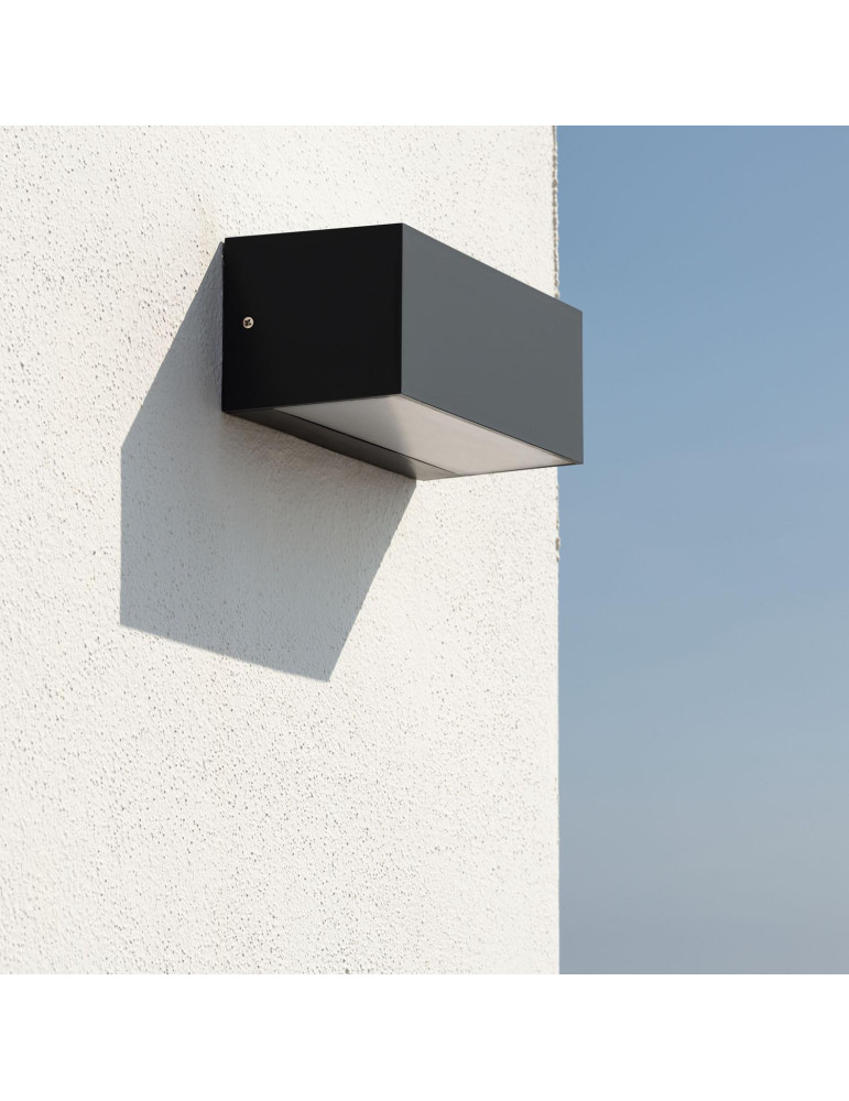 Applique Murale LED Extérieure Aluminium Gropius 18W Éclairage Double Face CCT Sélectionnable