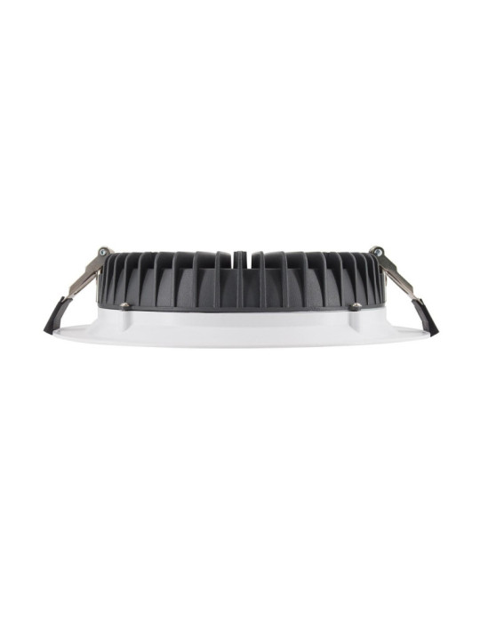 Downlight LED 30W Rond SAMSUNG Aero CCT 130 lm/W Microprismatique LIFUD Coupe Ø 200 mm