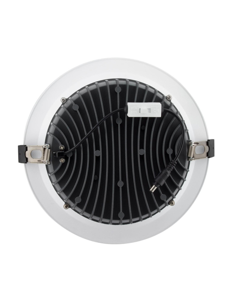Downlight LED 30W Rond SAMSUNG Aero CCT 130 lm/W Microprismatique LIFUD Coupe Ø 200 mm