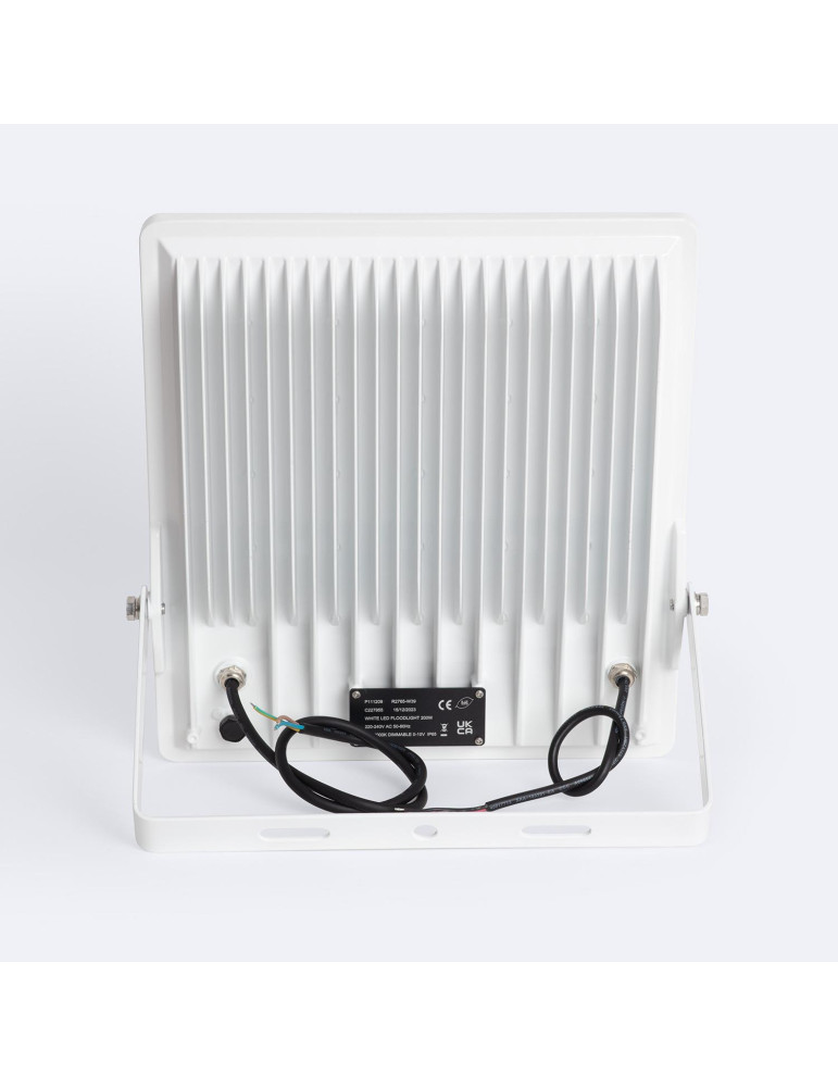 Projecteur LED 200W Dimmable 0-10V 170 lm/W IP65 ELEGANCE Slim PRO Blanc