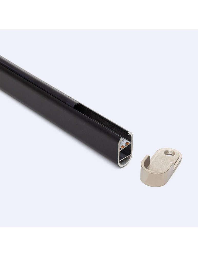 Profilé Aluminium Barre Accrochage Vêtements d'Armoires pour Ruban LED jusqu'à 12mm