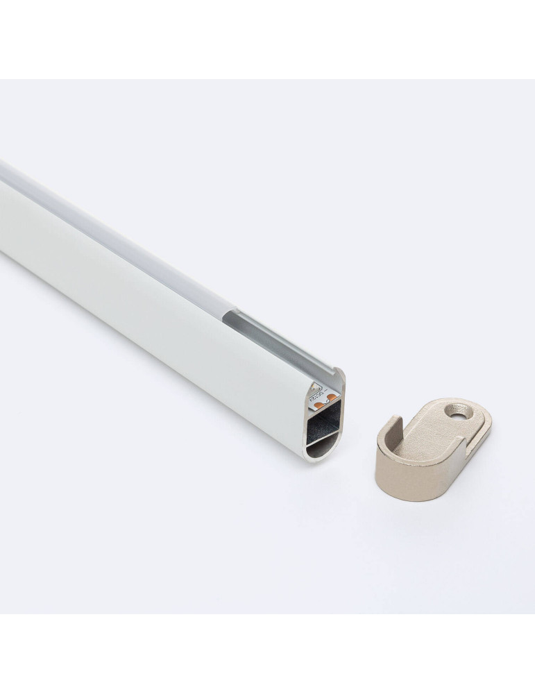 Profilé Aluminium Barre Accrochage Vêtements d'Armoires pour Ruban LED jusqu'à 12mm