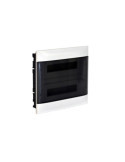 Boîte d'Encastrement Practibox S pour Cloisons Préfabriquées Porte Transparente 1x18 Modules LEGRAND 137077