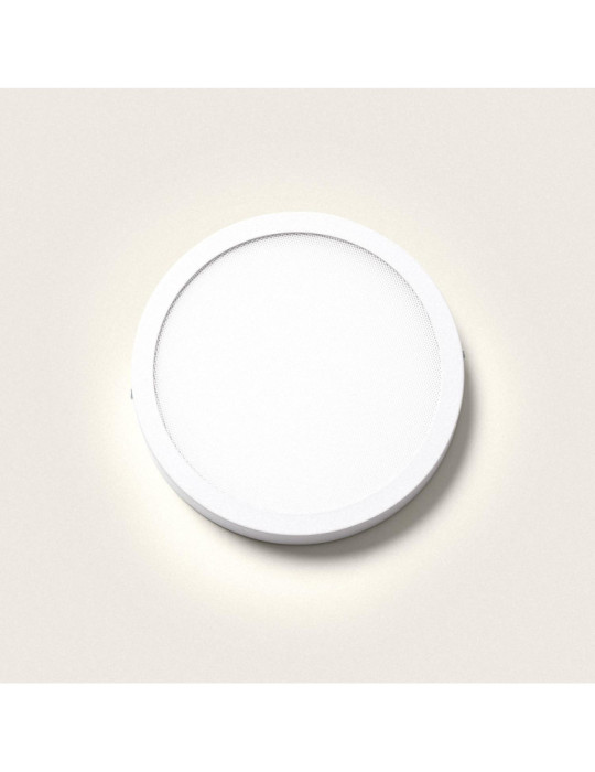 Plafonnier LED Rond 18W Extra-Plat (CRI90) Microprismatique CCT Sélectionnable (UGR17) Ø205 mm