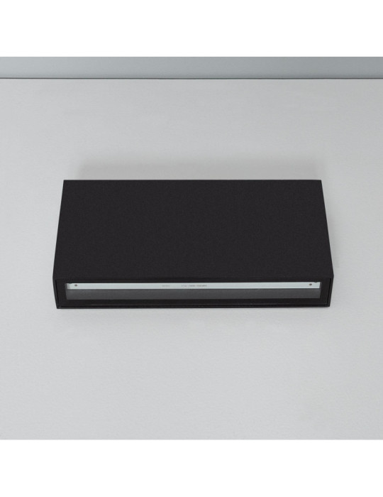 Applique Murale LED Extérieure Kaira 10W Éclairage Double Face Rectangulaire Noire