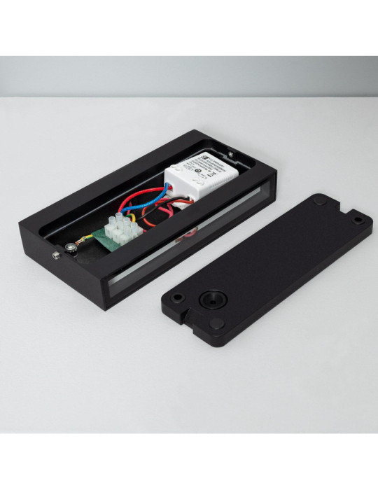 Applique Murale LED Extérieure Kaira 10W Éclairage Double Face Rectangulaire Noire