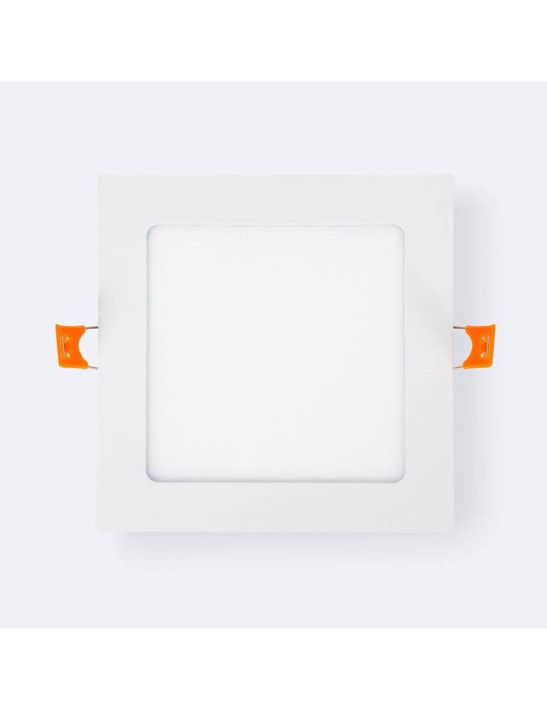 Dalle LED 9W Carrée Extra-Plate Coupe 135x135 mm Pack 2 Unités