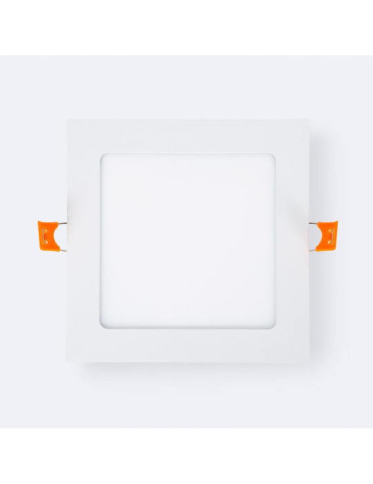 Dalle LED 9W Carrée Extra-Plate Coupe 135x135 mm Pack 2 Unités