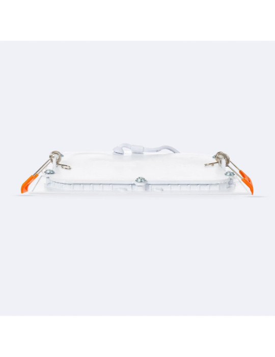 Dalle LED 9W Carrée Extra-Plate Coupe 135x135 mm Pack 2 Unités