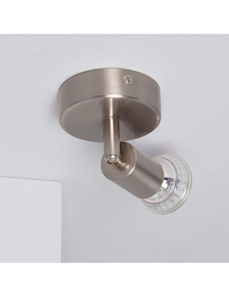 Applique Aluminium Orientable Oasis 1 Spot Argenté