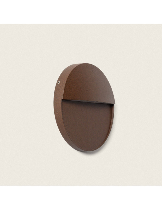 Applique Murale Extérieure LED 6.5W CCT Seleccionable en Saillie Ronde Jade Applique Murale Extérieure LED 6.5W CCT Seleccionable en Saillie Ronde Jade