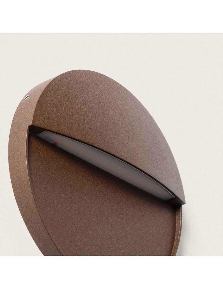 Applique Murale Extérieure LED 6.5W CCT Seleccionable en Saillie Ronde Jade