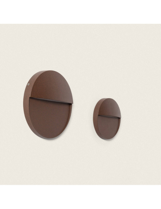 Applique Murale Extérieure LED 6.5W CCT Seleccionable en Saillie Ronde Jade