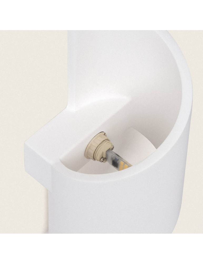 Applique Murale Plâtre Spiral