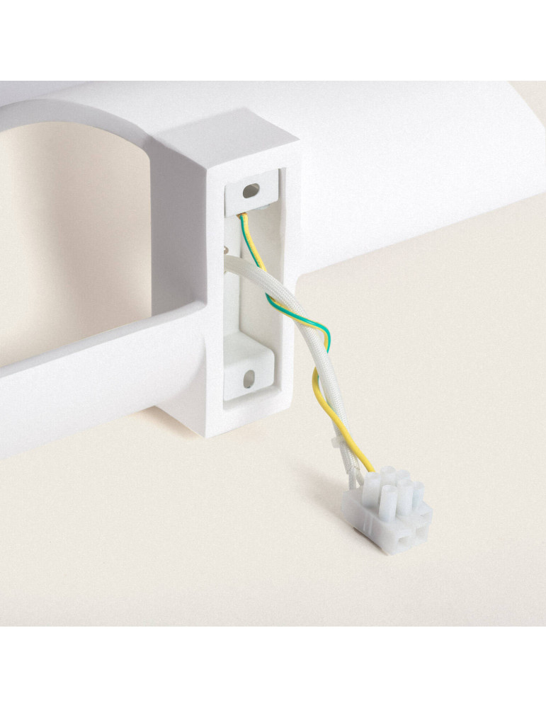 Applique Murale Plâtre Spiral