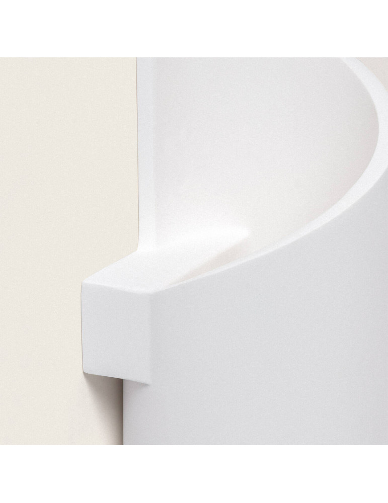 Applique Murale Plâtre Spiral