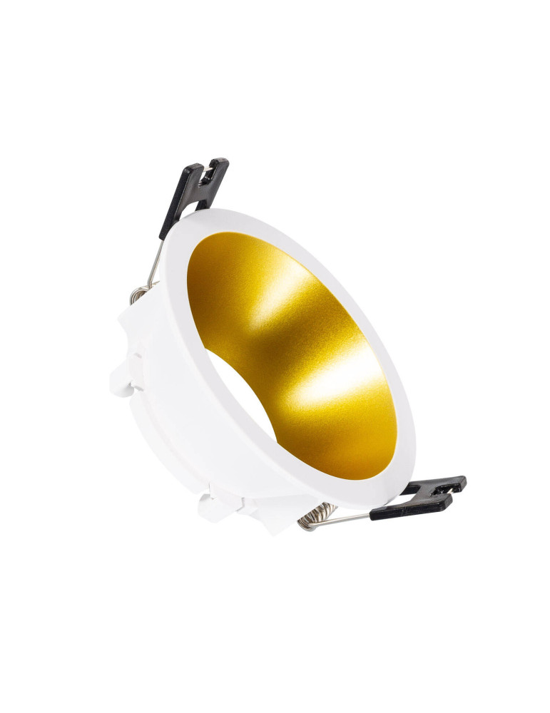 Collerette Downlight Conique Reflect pour Ampoule LED GU10 / GU5.3 Coupe Ø 75mm Collerette Downlight Conique Reflect pour Ampoule LED GU10 / GU5.3 Coupe Ø 75mm