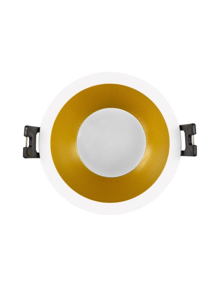 Collerette Downlight Conique Reflect pour Ampoule LED GU10 / GU5.3 Coupe Ø 75mm