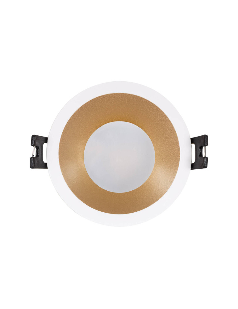 Collerette Downlight Conique Reflect pour Ampoule LED GU10 / GU5.3 Coupe Ø 75mm