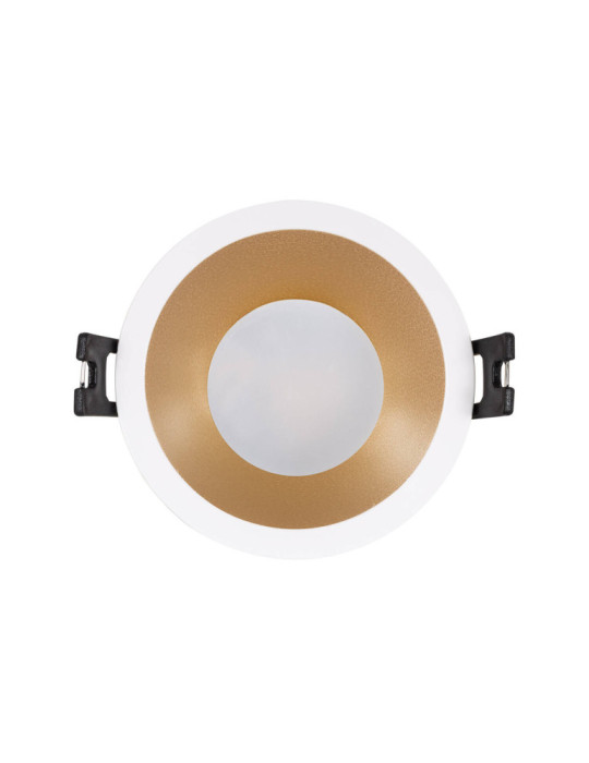 Collerette Downlight Conique Reflect pour Ampoule LED GU10 / GU5.3 Coupe Ø 75mm