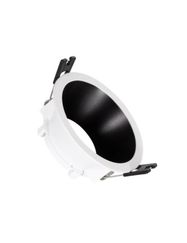 Collerette Downlight Conique Reflect pour Ampoule LED GU10 / GU5.3 Coupe Ø 75mm