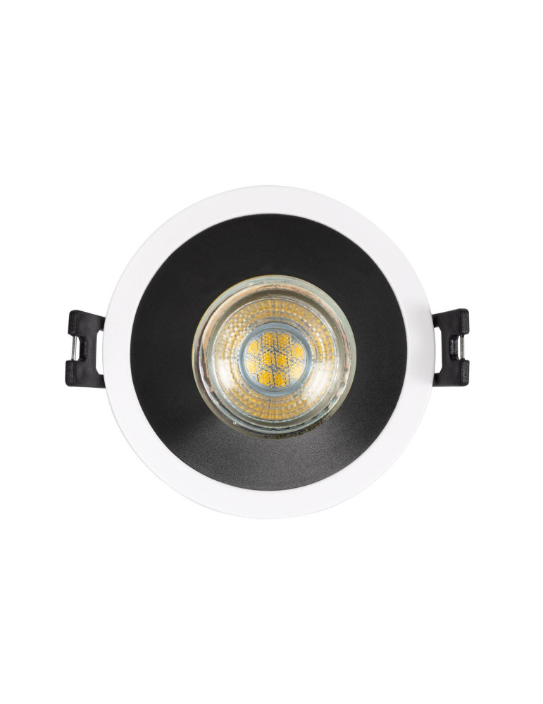 Collerette Downlight Conique Reflect pour Ampoule LED GU10 / GU5.3 Coupe Ø 75mm