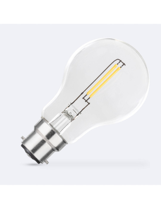 Ampoule Filament LED B22 2W 260 lm A60
