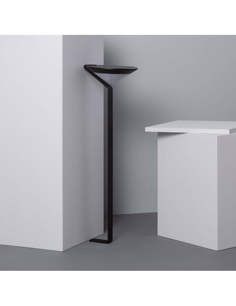 Balise LED Solaire Extérieure en Saillie sur Pied 80cm Yuma Big avec Détecteur Mouvement Radar