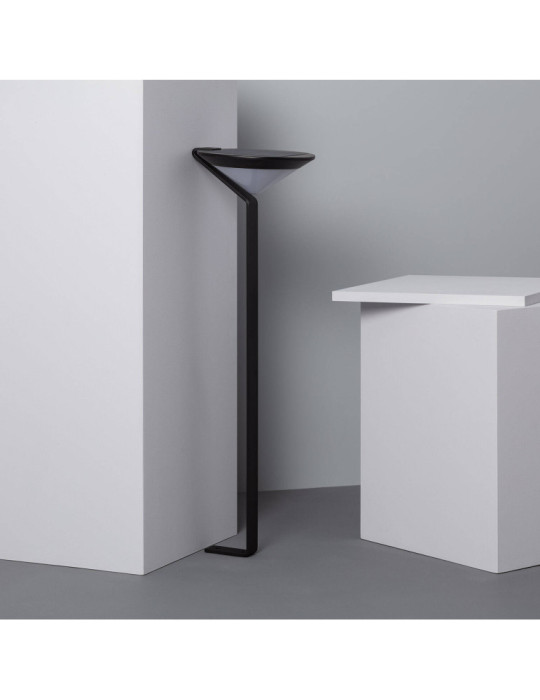 Balise LED Solaire Extérieure en Saillie sur Pied 80cm Yuma Big avec Détecteur Mouvement Radar