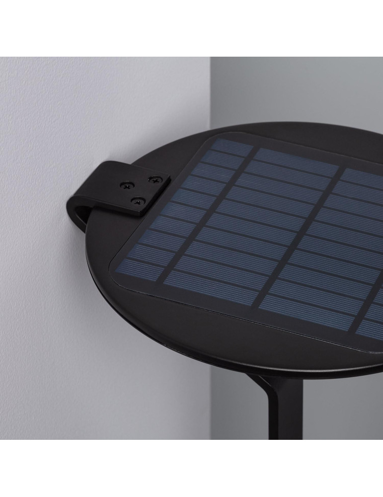 Balise LED Solaire Extérieure en Saillie sur Pied 80cm Yuma Big avec Détecteur Mouvement Radar